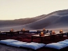 camp in the desert