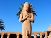 Karnak temple Statue of Ramses