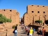 Karnak temple Avenue of ramheaded  sphinxes