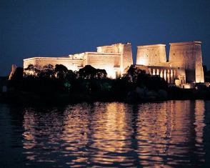 Sound & Light show at Philae